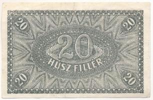 1920. 20f "33" T:F, szép papír
Adamo K1