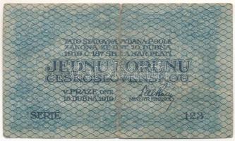 Csehszlovákia 1919. 1K "123" T:F-VG
Czechoslovakia 1919. 1 Koruna "123" C:F-VG
...