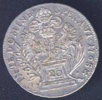 Ausztria 1765B G-EVM-D(1772) 20Kr Ag I.Ferenc posthumus kiadás T:2/3+