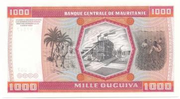 Mauritánia 1981. 1000O "R 007 97347" T:AU, hullámos papír
Mauritania 1981. 1000 Ouguiya &...