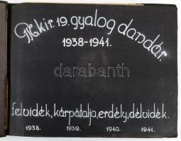 A M. kir. 19. gyalog dandár 1938, 1939, 1940,1941, Felvidék, Kárpátalja, Erdély, Délvidék bevonuláso...