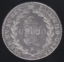 Ausztria/magyar verdejel 1784B 20Kr Ag II.József T:2/2-