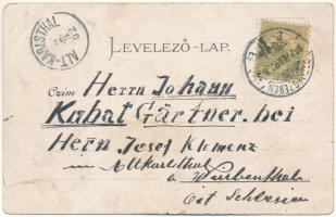 1902 Nagyszeben, Hermannstadt, Sibiu; Grosser Ring, Kleiner Ring vor 50 Jahre / Nagy piac, Kis piac ...