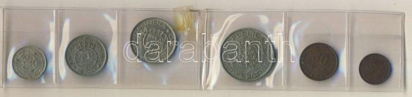 Portugál India 1958-59. 10c-6Esc össz. 6db T:2-,3