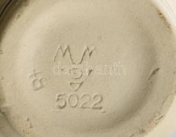 2 db két deci boros krigli, kerámia 12,5 cm