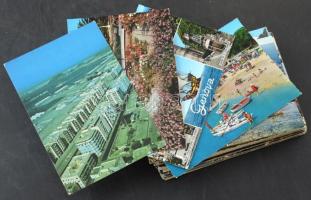 Kb. 79 db MODERN külföldi város képeslap / Cca. 79 modern foreign town-view postcards