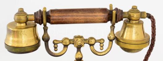 Rézi fazonú tárcsás telefon 32 cm