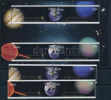 Bolygók sor párban + blokk, Planets set in pairs + block