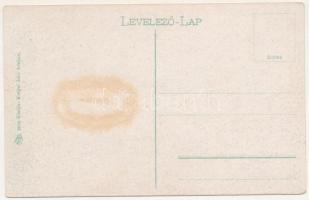 Arad, Andrássy téri részlet, városi autóbusz, Központi Divatáruház, Neumann M. üzlete, Fehér Kereszt...