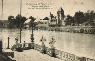 Turin 1911 Exposition Pavilion of Hungary (small tear)