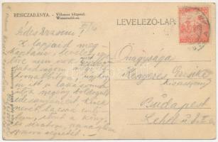 Resicabánya, Resicza, Recita, Resita; Brázova, Villamos központ. Weisz Adolf kiadása / electric powe...