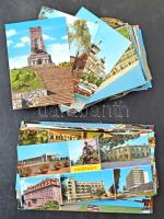Kb. 100 db MODERN külföldi város képeslap / Cca. 100 modern foreign town postcards