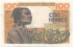 Nyugat-afrikai Államok / Elefántcsontpart 1961. 100Fr "S.149 A 16343" T:F, szép papír
Wes...