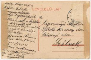 1907 Resicabánya, Resicza, Recita, Resita; Nagyolvasztók, iparvasút. Braumüller L. kiadása / Hochöfe...