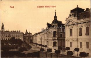 1911 Arad, Erzsébet királyné körút / street