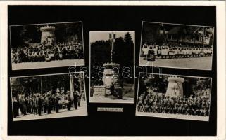 Málnásfürdő, Malnas Bai; Országzászló avatás 1942. VII. 26.. Közhasznú szövetkezet kiadása / inauguration of the Hungarian flag