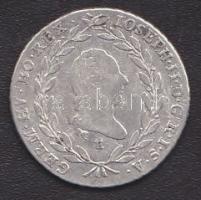 Ausztria/magyar verdejel 1782E 20Kr Ag II.József T:2-/3