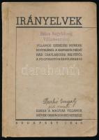 Irányelvek villamos szerelési munkák kivitelénél a kisfeszültségű házi csatlakozás helyétől a fogyasztókészülékig. Bp., 1940, Magyar Villamos Művek Országos Szövetsége (Globus-ny.), 112 p. Egyetlen kiadás. Kiadói papírkötés, kissé foltos borítóval, helyenként kissé foltos lapokkal, a borítón Durkó Gergely villanyszerelő névbejegyzésével, "Békés Nagyközség Villamosműve" bélyegzőkkel. (Ritka!)