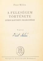 Füst Milán: A feleségem története. Störr kapitány feljegyzései. A szerző, Füst Milán (1888-1967) Kos...