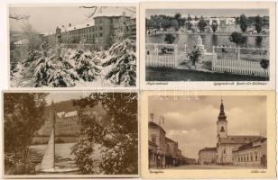 14 db RÉGI postatiszta magyar város képeslap / 14 pre-1945 Hungarian town-view postcards