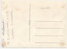 1938 Milano, RIPENSIA Temesvár - FC MILAN futball meccs hirdetése / advertisement of the RIPENSIA FC...