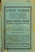 Vadászati útmutató. A vadászat ismereteinek könyve. X. (jubiláris) évfolyam. 1933-1934. Szerk.: Nagy...