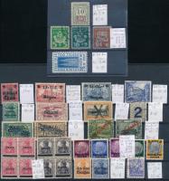 Német területek (Memel, Danzig, Deutsches Reich, megszállások stb.) összeállítás 2 stecklapon (Mi EUR 425.-)