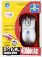 A4 Tech optikai egér, bontatlan dobozában