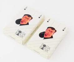 2 pakli Posta Bank francia kártya, eredeti dobozában, jó állapotban