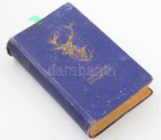 Vadászati útmutató. A vadászat ismereteinek könyve. A hiúz és vadásza. Erdélyrész-Székelyföld - Délvidék visszatért! XV. jubiláris évfolyam. 1941-42. Szerk.: Nikolits György. Gróf Festetics Pál előszavával. Bp., (1941.), Kapucinus-ny.,VIII+1-6,13-792 p. Fekete-fehér képanyaggal illusztrált. Korabeli reklámokkal. Kiadói aranyozott egészvászon-kötés, kopott, foltos borítóval, foltos lapokkal, 3 lap hiánnyal (7-12.), egy lap szakadt (5/6), "Kössön Vadásszavatossági Biztosítást az Anker-nél" bélyeggel.