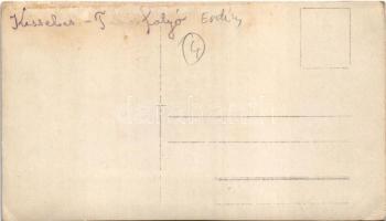 Sebesvár, Bologa (Kissebes, Poieni); folyópart, gőzmozdony, vonat / riverside, locomotive, train. ph...