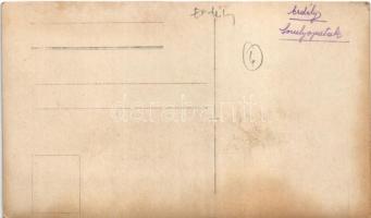 Somlyópatak, Pietrosul; első világháborús osztrák-magyar katonák csapata télen / WWI Austro-Hungaria...