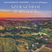 2023. 5Ft-200Ft (6xklf) forgalmi sor szettben + "Szekszárdi borvidék" Cu-Ni-Zn proof emlékérem T:PP