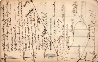 Modor, Modra; Mestsky dom a r. k. kostol. Ján Trnovsky / Városháza, római katolikus templom / town h...