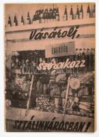 1959 Vásárolja, szórakozz Sztálinvárosban, képekkel gazdagon illusztrált kiadvány, szép állapotban, 24p