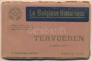 Tervueren - régi képeslapfüzet 11 db képeslappal / pre-1945 postcard booklet with 11 postcards