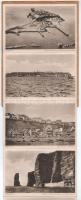 Helgoland - régi leoprello képeslapfüzet 10 db képeslappal / pre-1945 leporello postcard booklet wit...