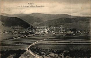 1916 Svedlér, Svedlar; a város és hegységei tájkép, kiadja Szlovik Jenő / panoramic view of the town and the mountains (EK)