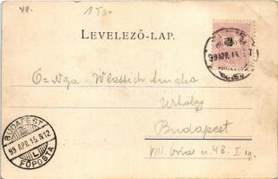 1899 (Vorläufer!) Fiume, Rijeka; Tersatto. Schmidt Edgar / Trsat (EK)