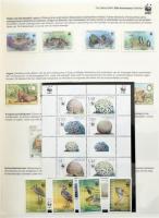 50 éves a WWF HIVATALOS GYŰJTEMÉNY közel 200 ország kiadásai, sorok és blokkok több mint 50 lapos albumban. Látványos, szép anyag!