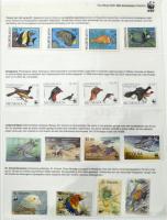 50 éves a WWF HIVATALOS GYŰJTEMÉNY közel 200 ország kiadásai, sorok és blokkok több mint 50 lapos al...