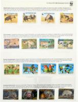 50 éves a WWF HIVATALOS GYŰJTEMÉNY közel 200 ország kiadásai, sorok és blokkok több mint 50 lapos al...