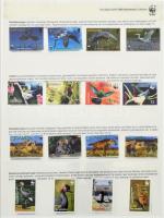 50 éves a WWF HIVATALOS GYŰJTEMÉNY közel 200 ország kiadásai, sorok és blokkok több mint 50 lapos al...