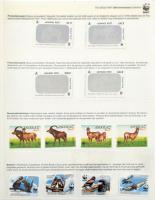 50 éves a WWF HIVATALOS GYŰJTEMÉNY közel 200 ország kiadásai, sorok és blokkok több mint 50 lapos al...