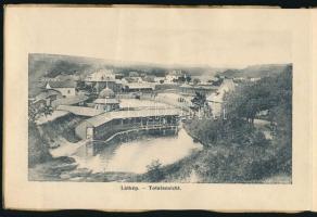 cca 1900-1910 Vízakna fürdő - Bad Vizakna (Ocna Sibiului), Erdély, képes album 12 fekete-fehér fotóv...