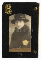 Budapesti Korcsolyázó Egylet tagsági igazolvány. fényképes