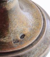 3 db ezüst (Ag) likőrös pohár. Jelzett 132 g 12 cm