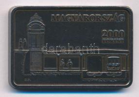 2021. 2000Ft Cu-Ni "Milleniumi Földalatti Vasút" kapszulában T:UNC Adamo EM437