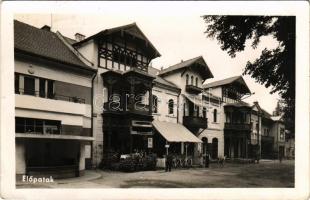 1942 Előpatak-fürdő, Valcele; nyaraló, szálloda, kávéház, étterem / villa, hotel, cafe, restaurant (EK)