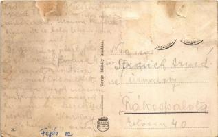 1943 Bodajk, tó részlet, kálvária, Galya részlet. Varga Mihály kiadása (Rb)